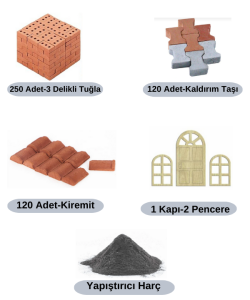 Minyatür inşaat seti (Mini Paket)